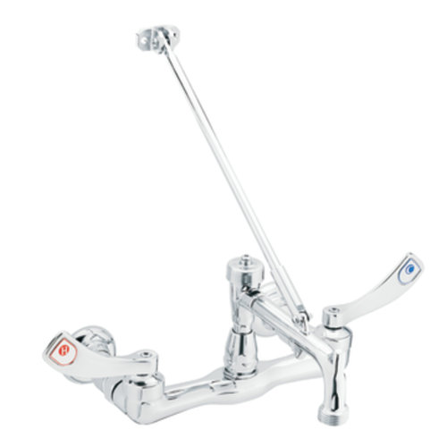 Moen MDura Garage Faucets with Vacuum Breaker Spout and Double Lever